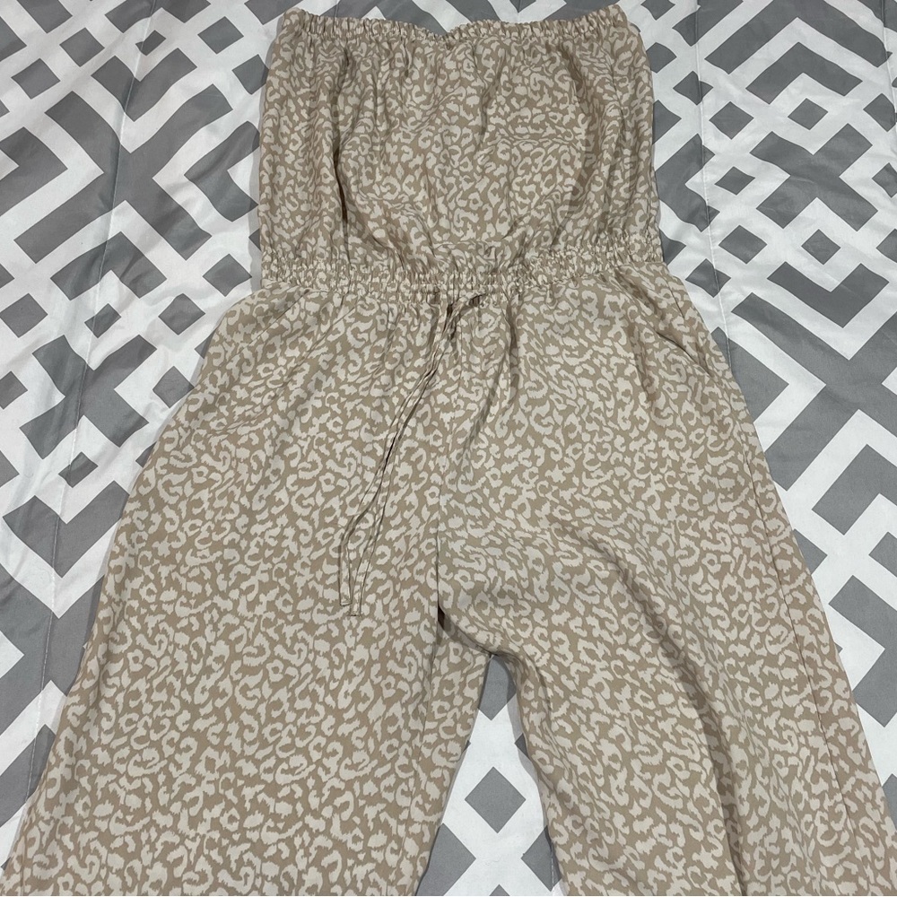 Strapless jumpsuit